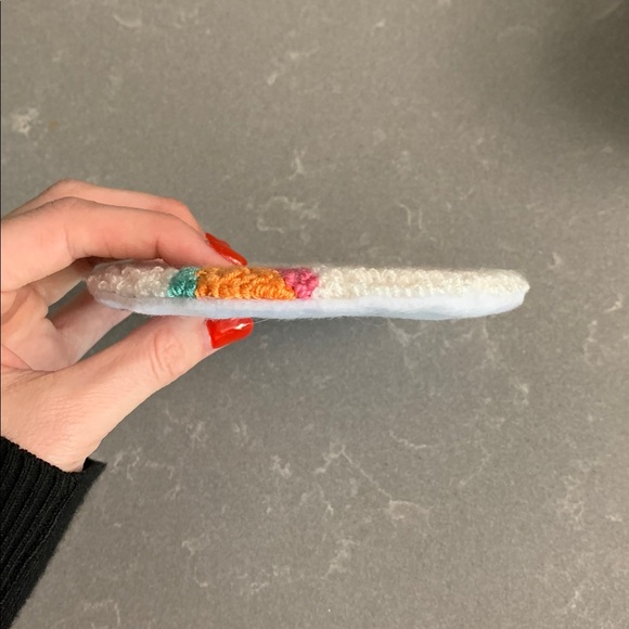 Handmade Mug Rug - Colorful Wave - Picture 4 of 4